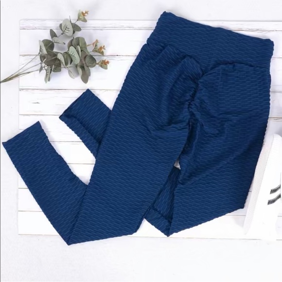 Textured Honeycomb Leggings - Picture 6 of 8